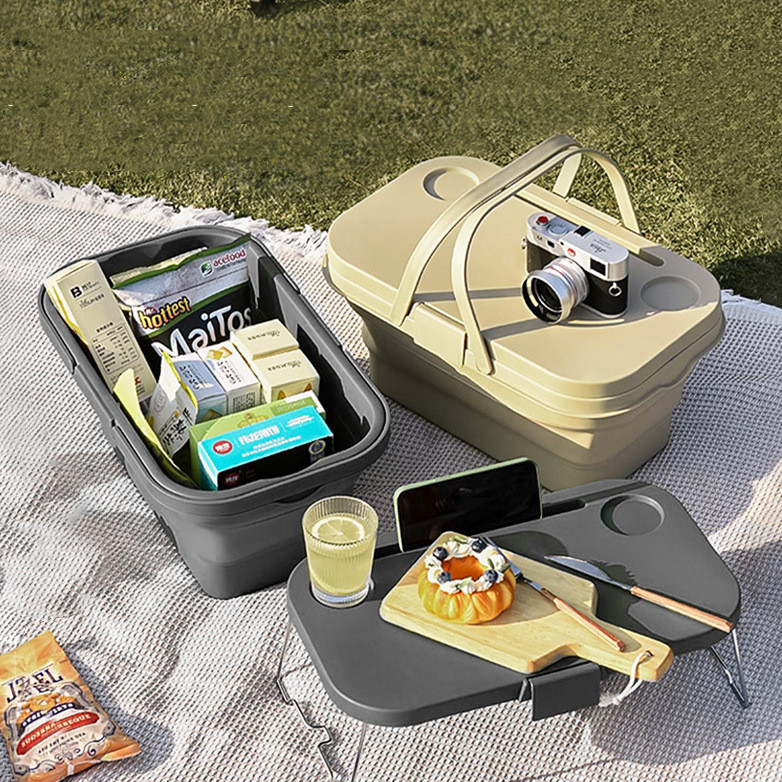 Foldable Picnic Camping Basket detail 7