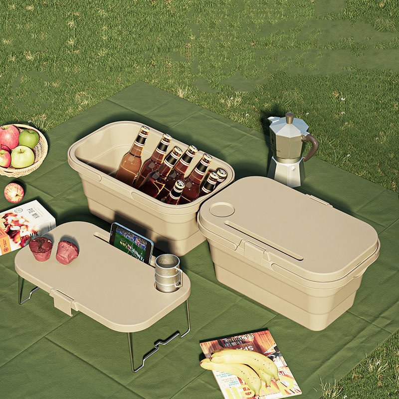 Foldable Picnic Camping Basket detail 5