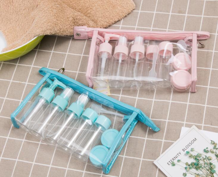Travel Bottle Set, 11 Pieces with Clear Bag detail 2