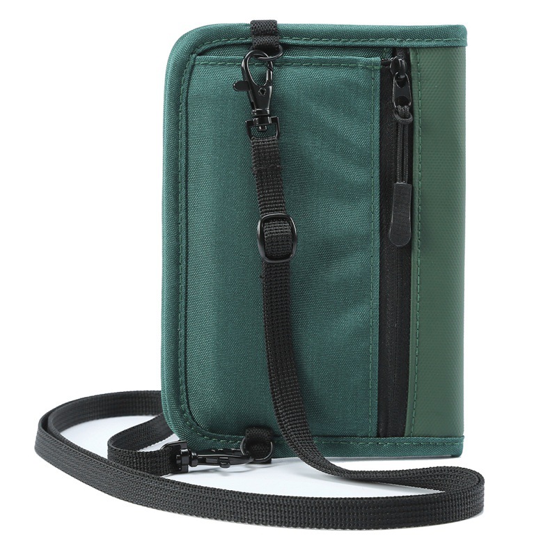 Crossbody Passport Holder with Strap - Image 3