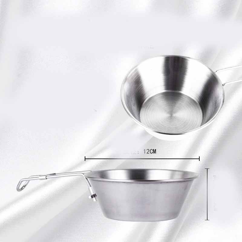 Folding Stainless Steel Bowl - Image 5