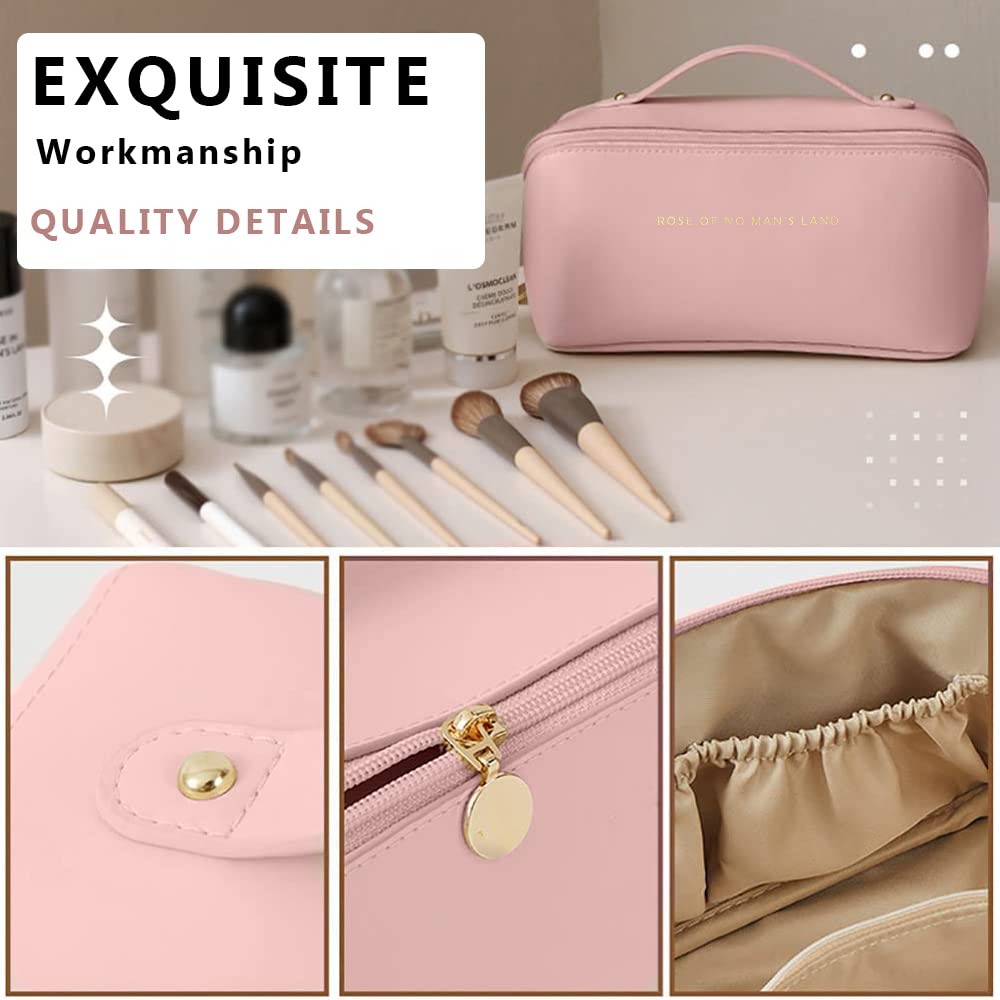 Large Travel Cosmetic Bag, Multi-Pocket - Image 4