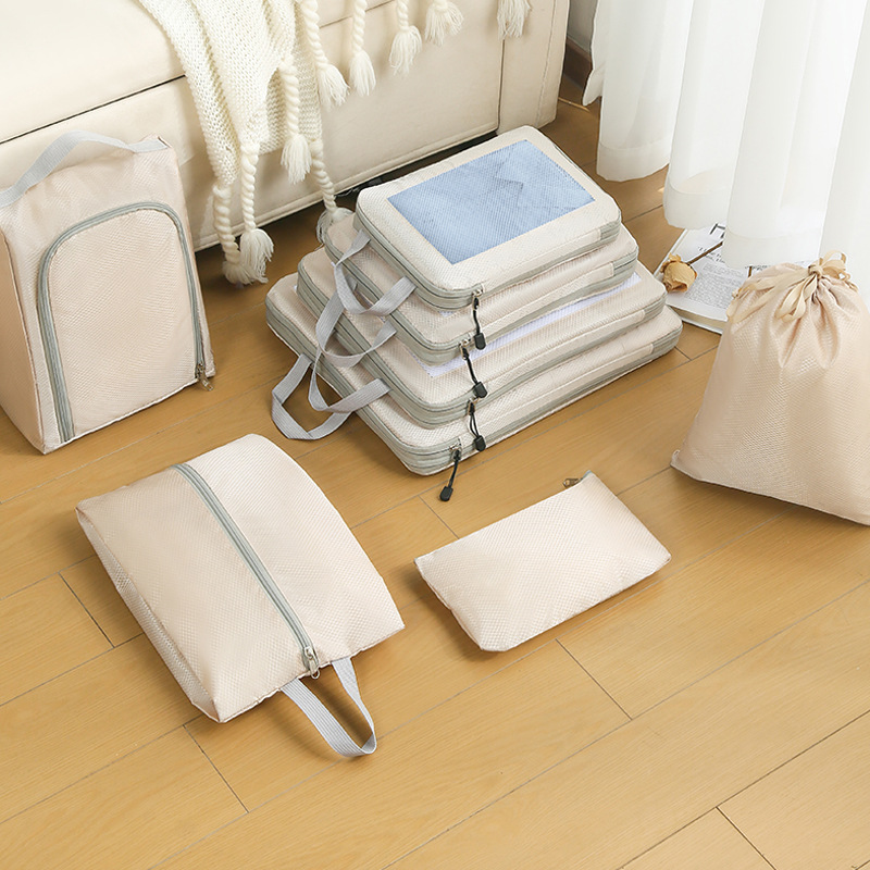Eight-Piece Suitcase Organizer Set detail 1