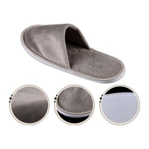 Soft Plush Slippers, Reusable